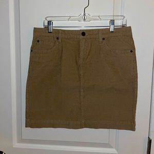 NWT G.H. Bass & Co corduroy skirt
